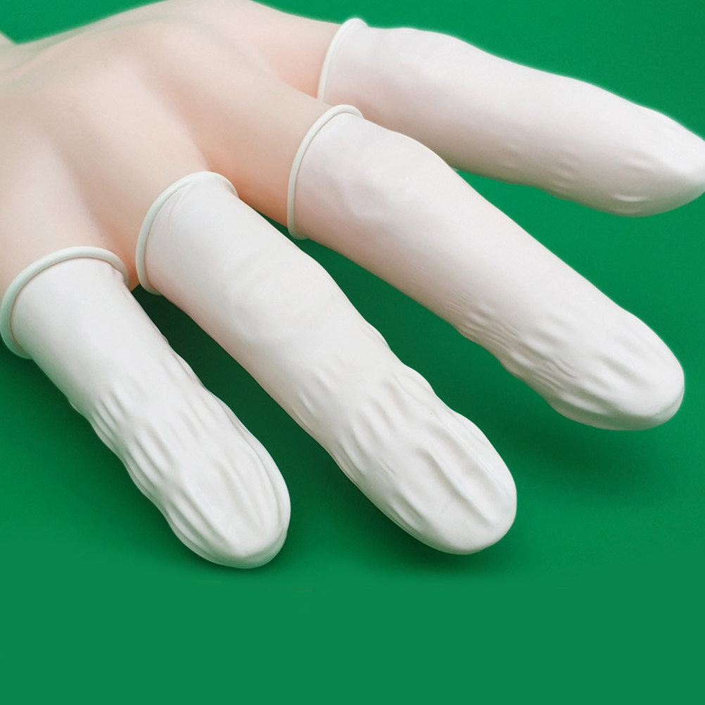 Electronic Repair - 700pcs Disposable Finger Cots Latex Fingertip