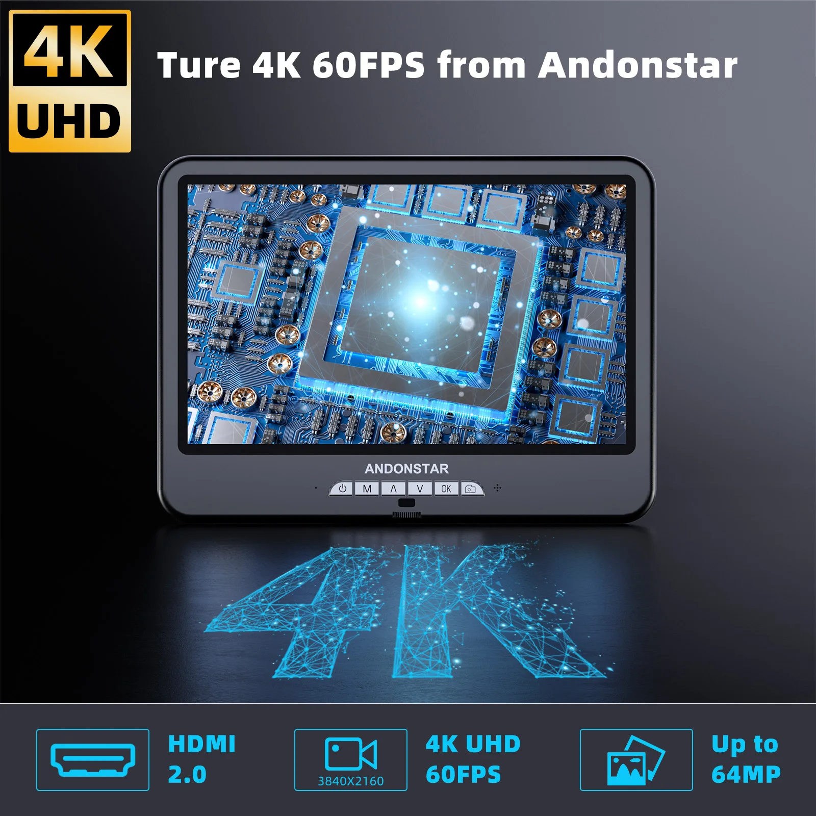Andonstar AD210S-Pro 4K 60FPS  - Electronic Repair ulasan dan harga