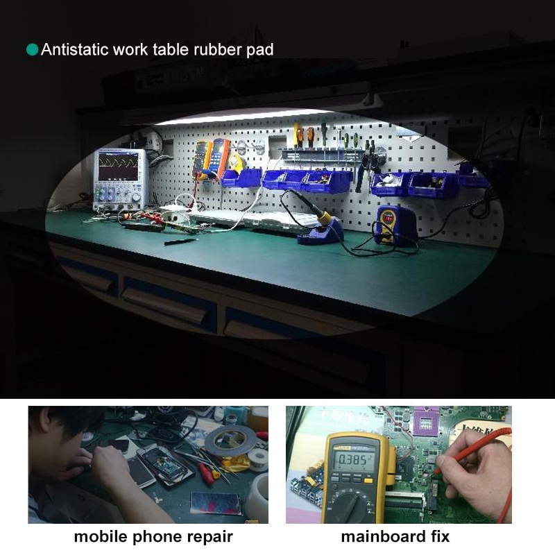 3mm Table Work Mat Anti Static - Electronic Repair ulasan dan harga