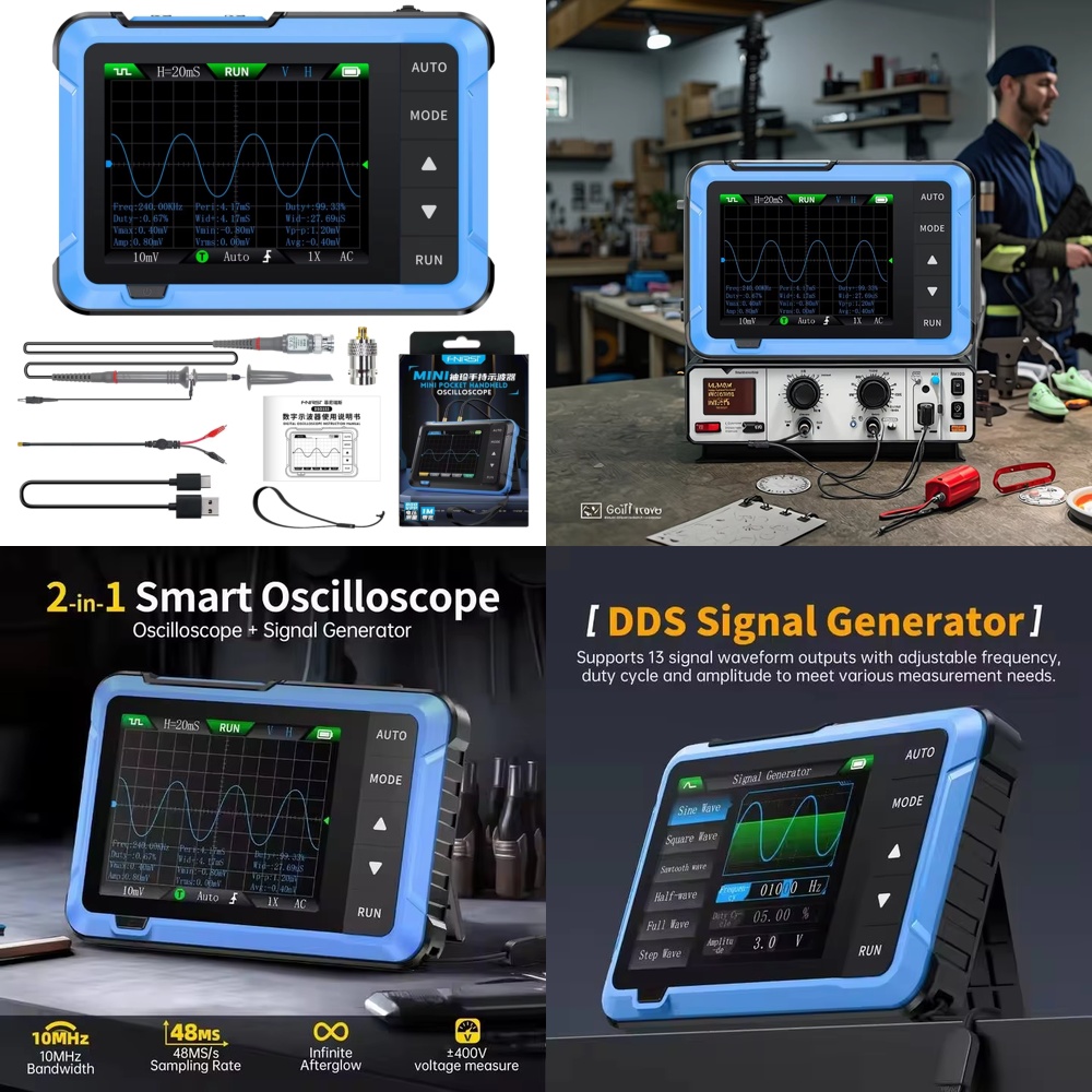 For DSO510 Mini Portable 2 in  - Electronic Repair ulasan dan harga